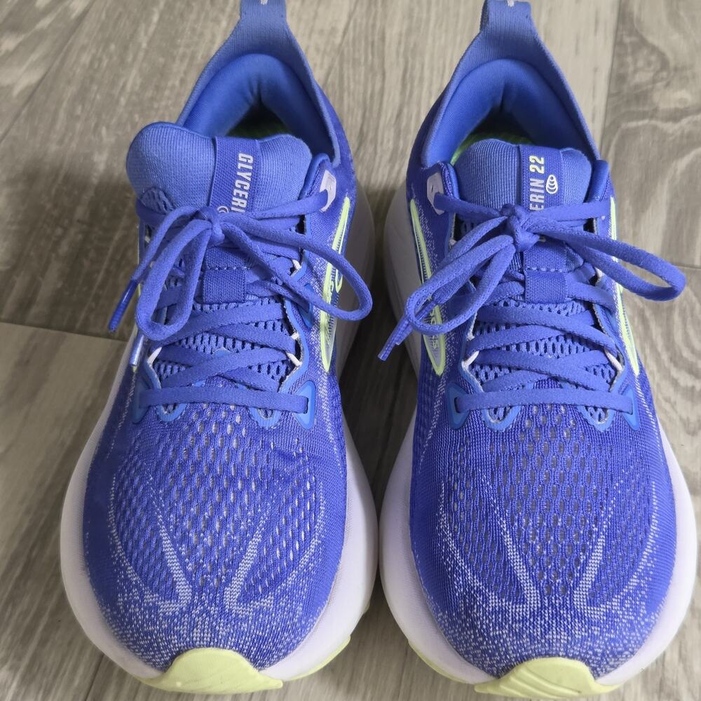 Brooks Glycerin 22 Women's US 9B Blue GTS Running Shoes - Picture 10 of 16